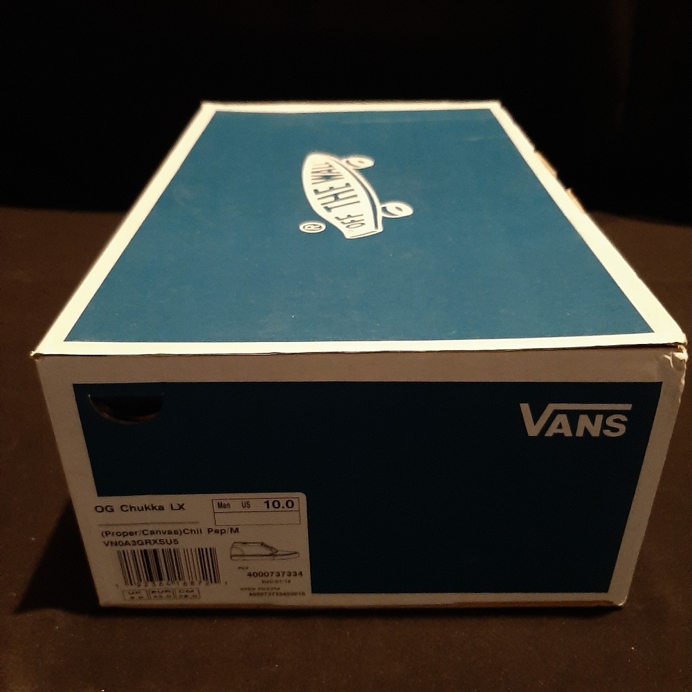 Vans OG Chuckka LX (Chili Pepper Red) size 10 - Picture 4 of 7